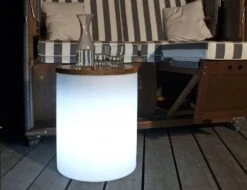 Leuchttisch Shining Drum, LED -Pflanzensamen Rabatt 8 seasons design leuchttisch shining drum indoor outdoor 1389717 de