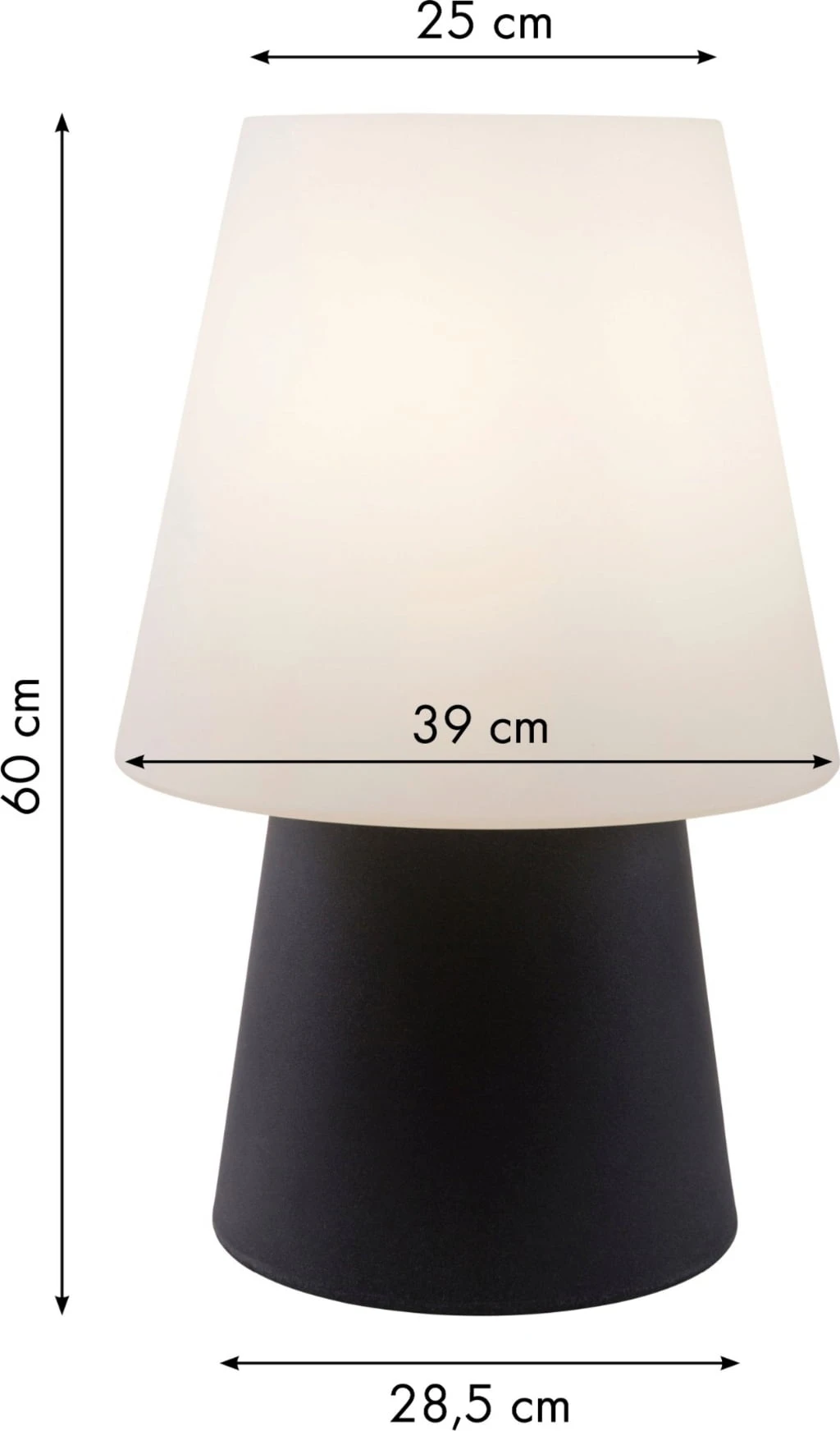 No. 1 - 60 Cm, Leuchte (LED), Anthrazit 8 No. 1 - 60 Cm, Leuchte (LED), Anthrazit – Bild 6