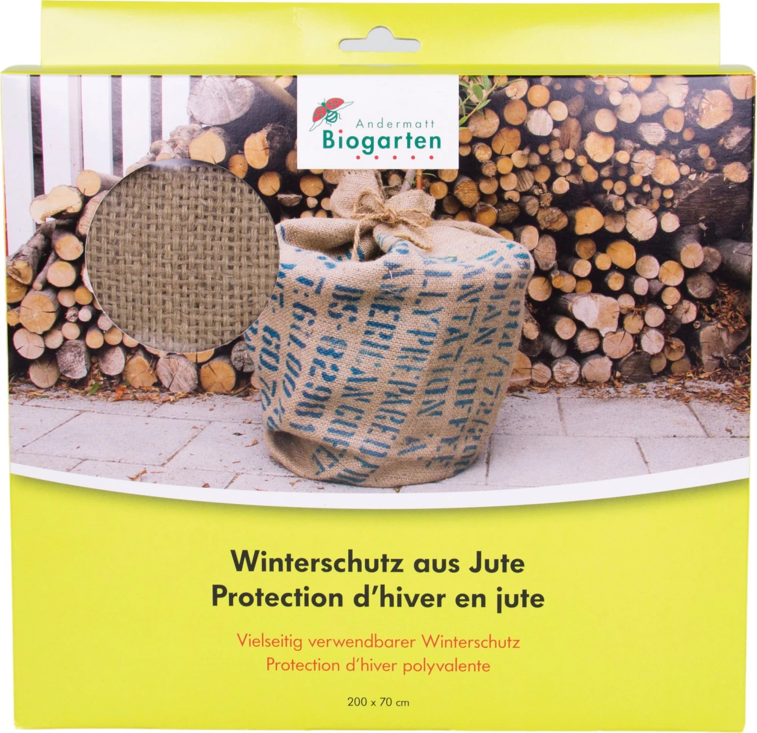 Jute-Winterschutz 200 X 70 Cm 3 Jute-Winterschutz 200 X 70 Cm