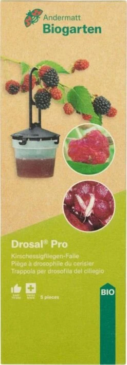 Kirschessigfliegen-Falle DrosalPro -Pflanzensamen Rabatt andermatt biogarten kirschessigfliegen falle drosalpro 1 st 1663389 de