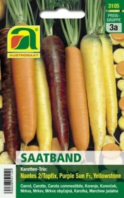 Karotten-Trio Saatband -Pflanzensamen Rabatt austrosaat karotten trio saatband 1681080 de