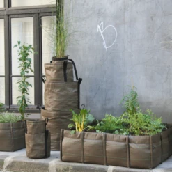 Pflanztasche "Classic" - Geotextil, 10 L -Pflanzensamen Rabatt bacsac pflanztasche classic geotextil 100 l 1697234 de