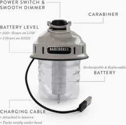 Barebones Beacon Camping- Und Abenteuerlaterne, Vintage Weiß -Pflanzensamen Rabatt barebones beacon camping und abenteuerlaterne vintage weiss 1640983 de