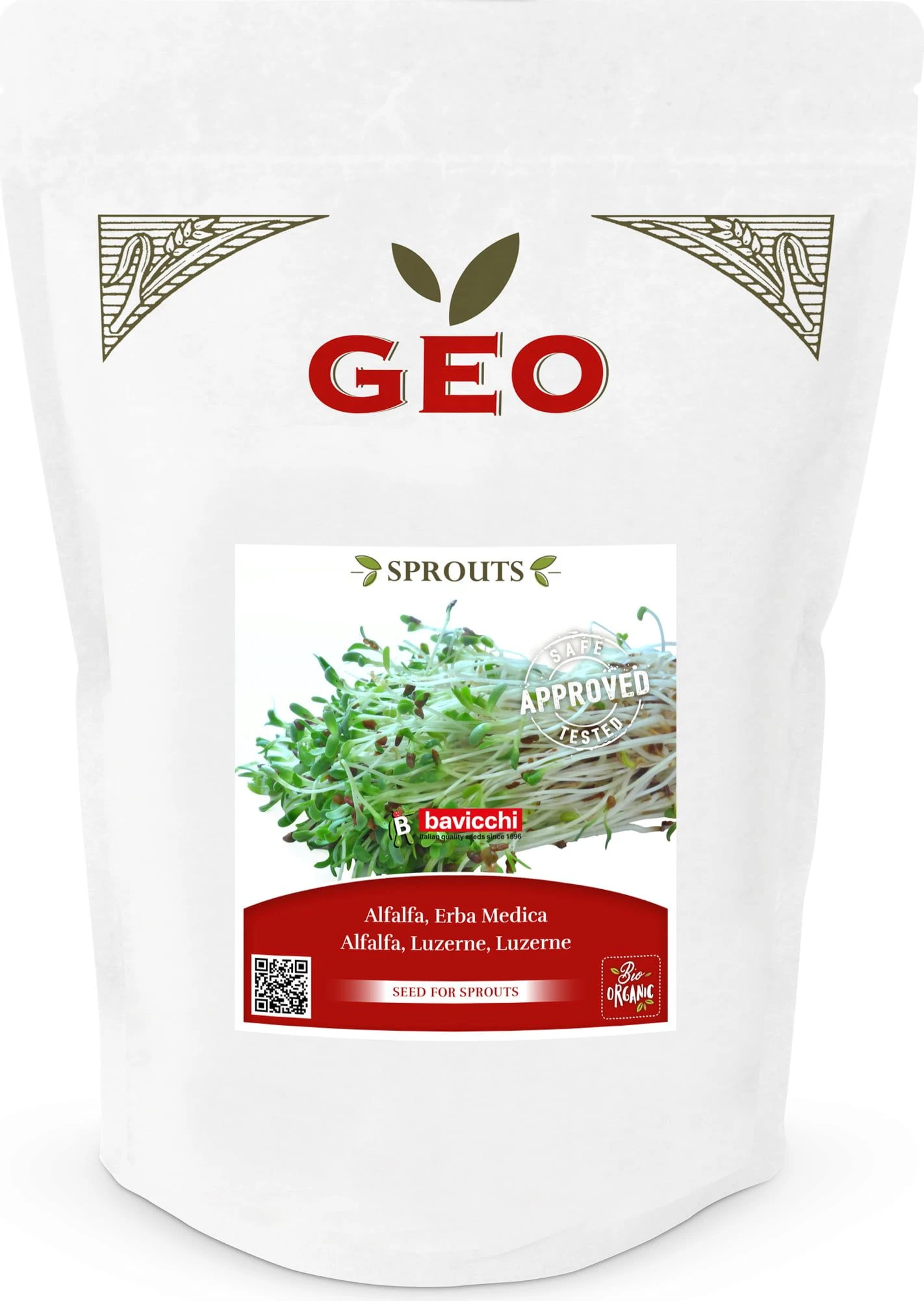 Bio Keimsprossen "Luzerne - Alfalfa", 500 G 3 Bio Keimsprossen "Luzerne - Alfalfa", 500 G