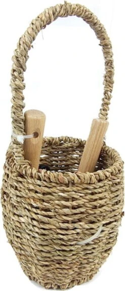 6-teiliges Gartenwerkzeug-Set Mit Korb -Pflanzensamen Rabatt botang 6 teiliges gartenwerkzeug set mit korb 1 set 1684281 de