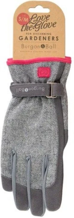 Gartenhandschuhe "Grey Tweed", M/L -Pflanzensamen Rabatt burgon ball gartenhandschuhe grey tweed 1672765 de