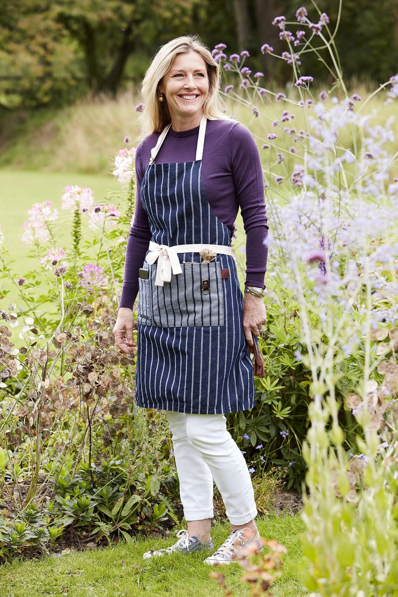 Sophie Conran - Gartenschürze Blau 4 Sophie Conran - Gartenschürze Blau – Bild 2