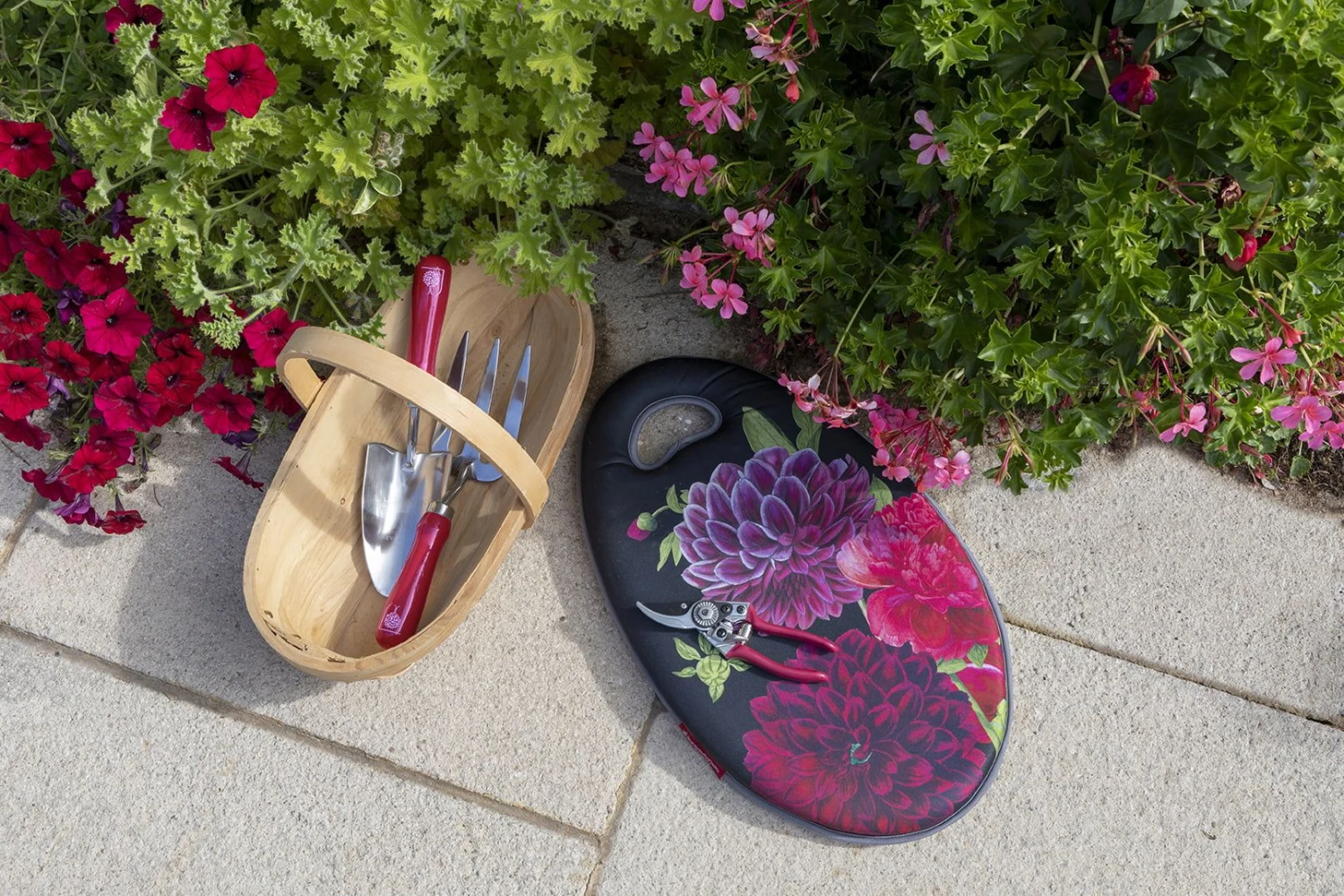 Kneelo® Kniekissen "British Bloom" 3 Kneelo® Kniekissen "British Bloom"