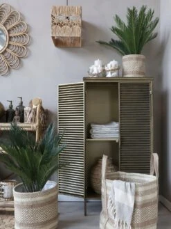 Korb Mit Henkel, Braun -Pflanzensamen Rabatt chic antique korb mit henkel braun 1538906 de