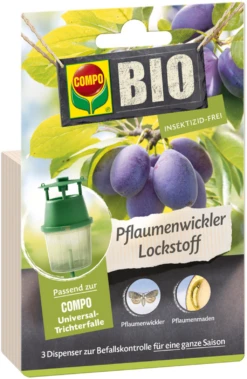 Compo BIO Pflaumenwickler Lockstoff, 3 Stück