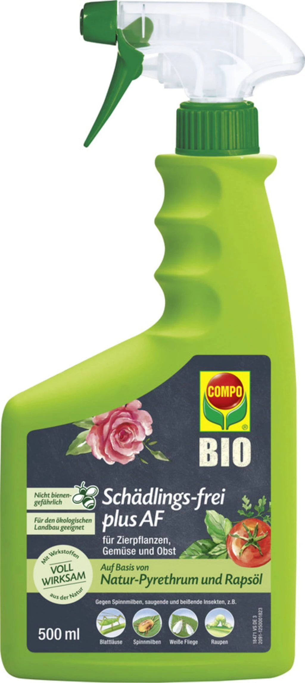 Compo Schädlings-frei Plus AF Für Zierpflanzen, 500 Ml - Reg.Nr. 3148-909 3 Compo Schädlings-frei Plus AF Für Zierpflanzen, 500 Ml - Reg.Nr. 3148-909