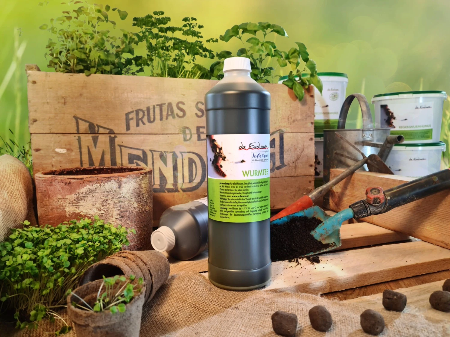 Wurmtee, 1 Liter 4 Wurmtee, 1 Liter – Bild 2