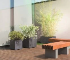 Pflanztopf "Quadro Millenium" Mit Wasserreservoir - Anthrazit, 39 Cm -Pflanzensamen Rabatt deroma pflanztopf millenium 39 cm mit wasserreservoir anthrazit 1 st 1457580 de