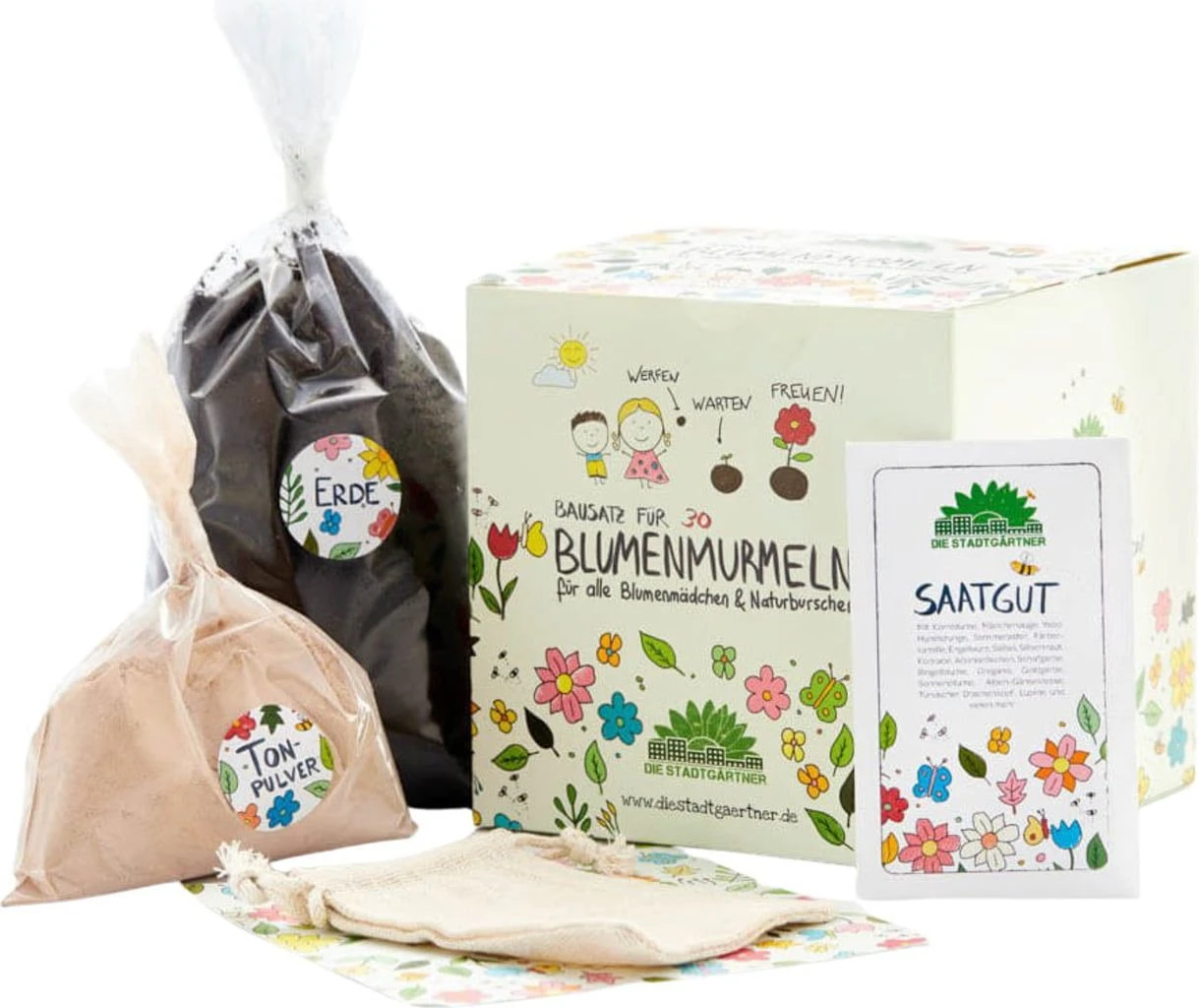 Blumenmurmeln Bausatz 8 Blumenmurmeln Bausatz – Bild 6