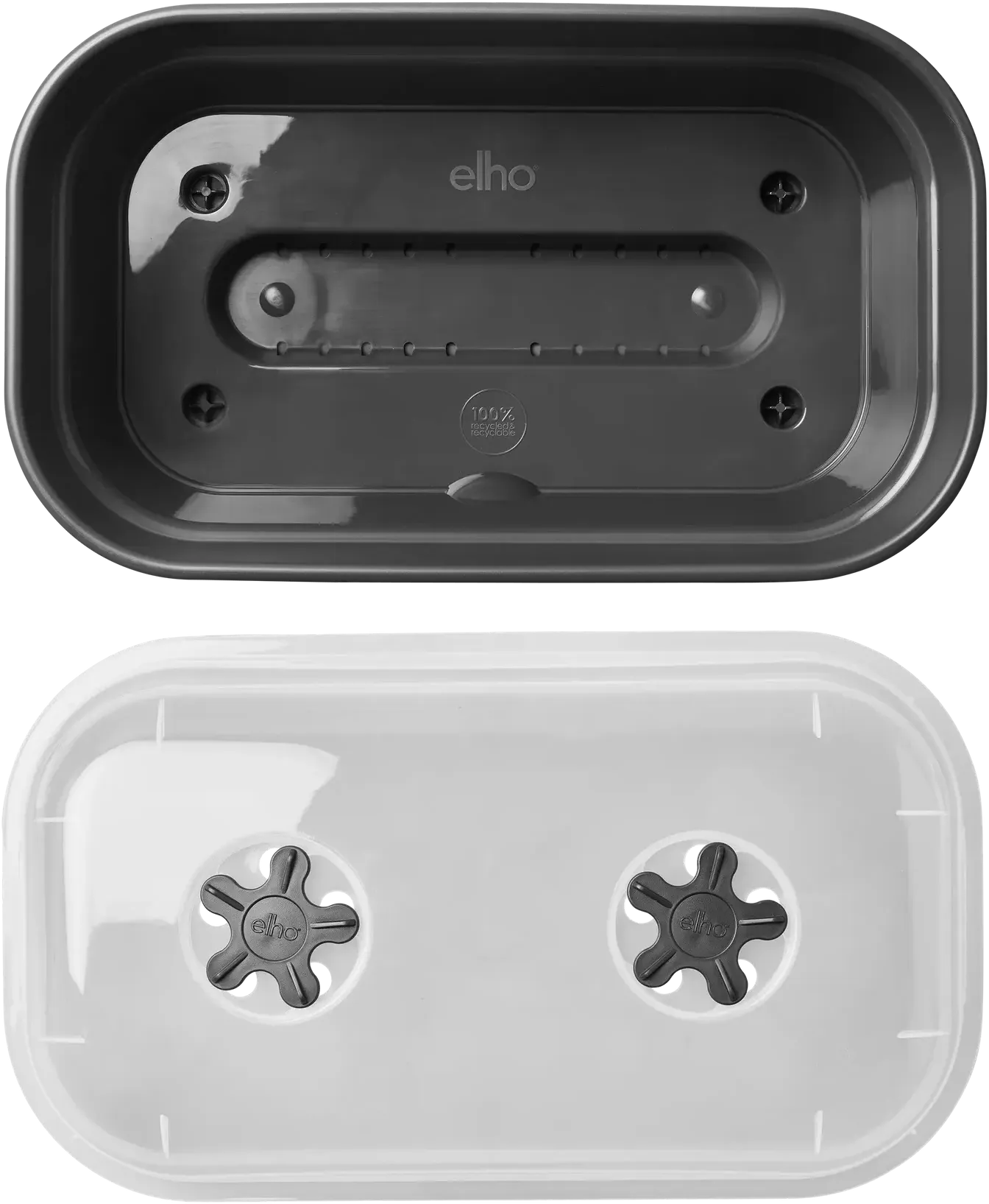 Elho Anzuchtschalen-Set Green Basics Allin1 - L, Living Schwarz 6 Elho Anzuchtschalen-Set Green Basics Allin1 - L, Living Schwarz – Bild 4