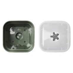 Elho Anzuchttopf Set Green Basics 15cm - Quadrat, Laubgrün