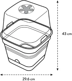 Elho Anzuchttopf Set Green Basics 30cm - Quadrat, Laubgrün 19 Elho Anzuchttopf Set Green Basics 30cm - Quadrat, Laubgrün -Pflanzensamen Rabatt elho anzuchttopf set green basics 30cm quadrat 1406397 de