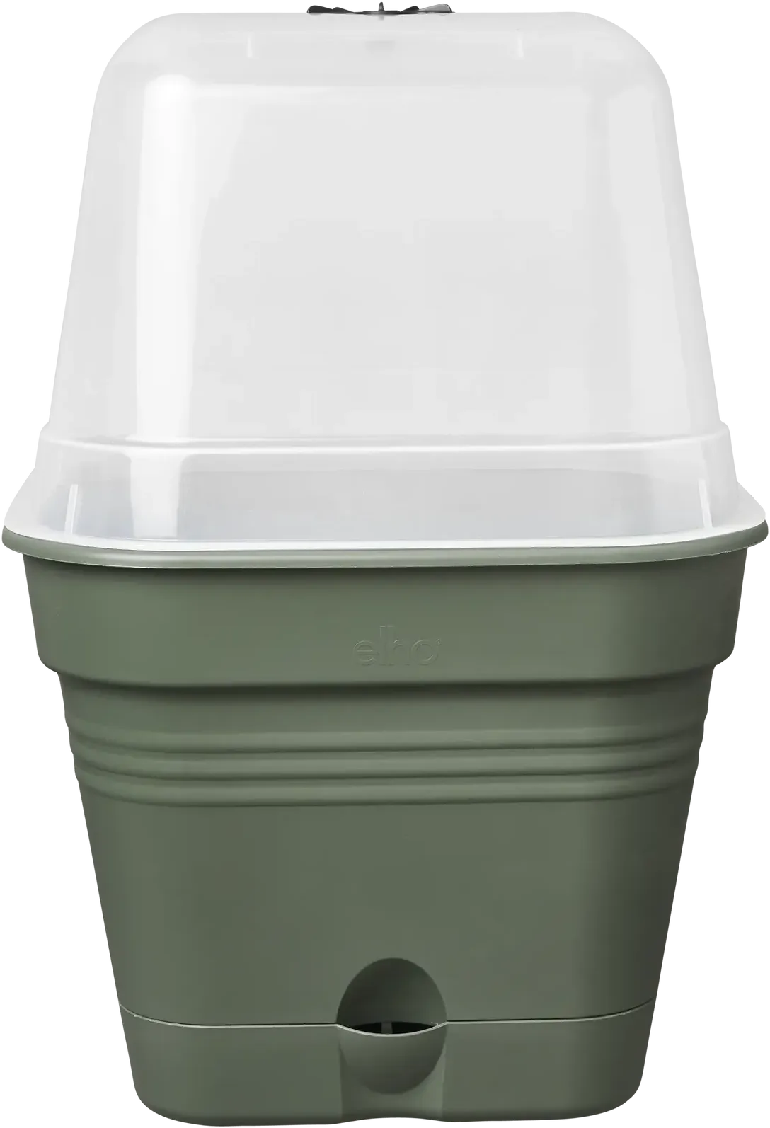 Elho Anzuchttopf Set Green Basics 30cm - Quadrat, Laubgrün 12 Elho Anzuchttopf Set Green Basics 30cm - Quadrat, Laubgrün – Bild 10