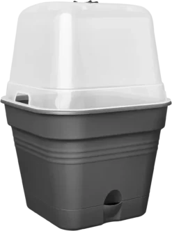 Elho Anzuchttopf Set Green Basics 35cm - Quadrat, Living Schwarz -Pflanzensamen Rabatt elho anzuchttopf set green basics 35cm quadrat nero 1406567 de