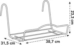 Elho Balkon Support Für Barcelona 50 Cm, Anthrazit 9 Elho Balkon Support Für Barcelona 50 Cm, Anthrazit -Pflanzensamen Rabatt elho balkon support fuer barcelona 50 cm antracit 1670263 de
