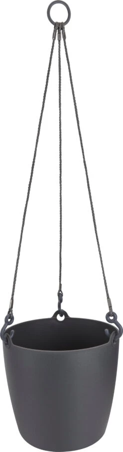 Elho Brussels Hängeampel "18cm", Anthrazit 10 Elho Brussels Hängeampel "18cm", Anthrazit -Pflanzensamen Rabatt elho brussels haengeampel 18cm antracit 1655008 de