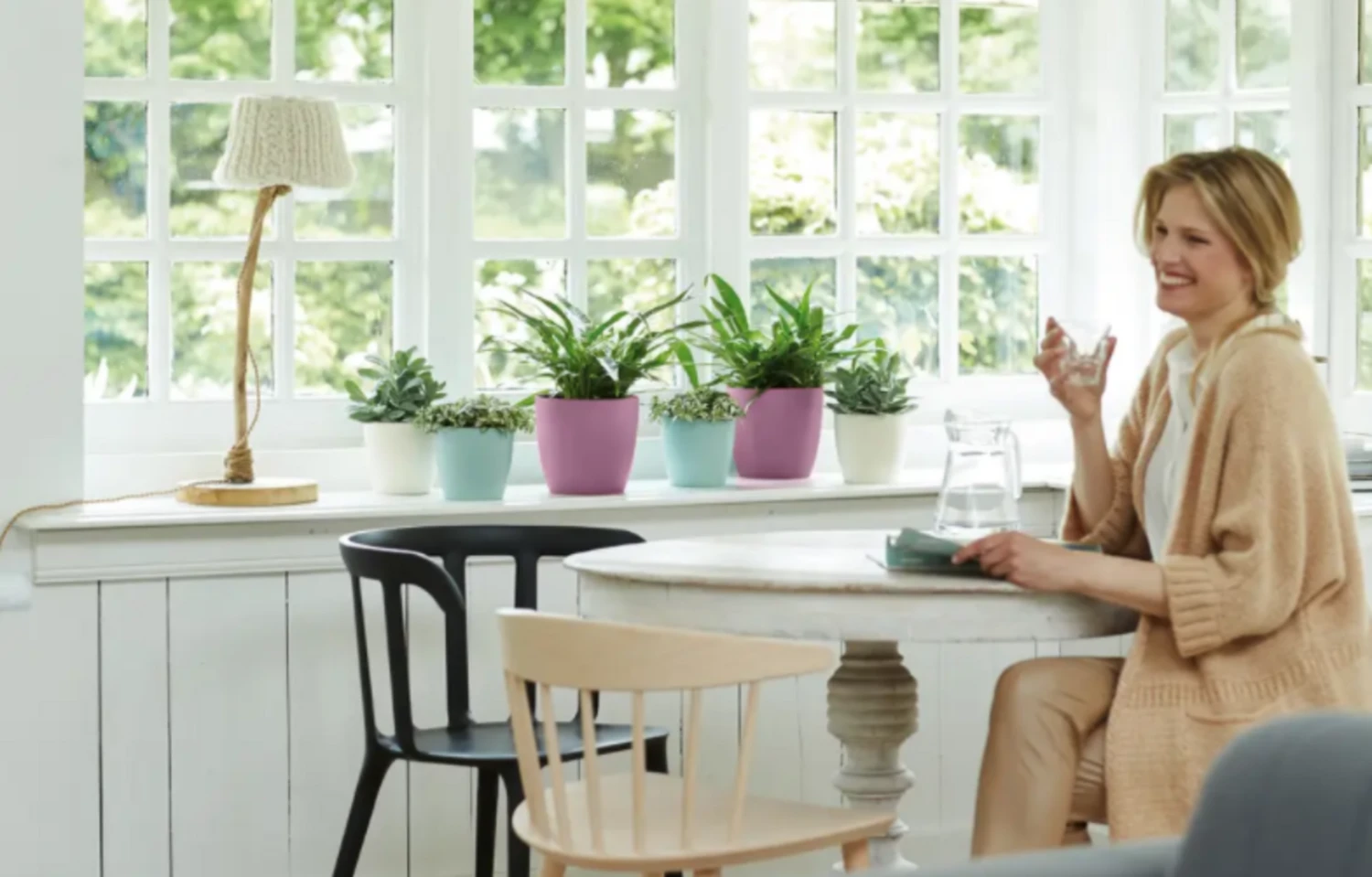 Elho Brussels Rund 14 Cm, Weiß 7 Elho Brussels Rund 14 Cm, Weiß – Bild 5