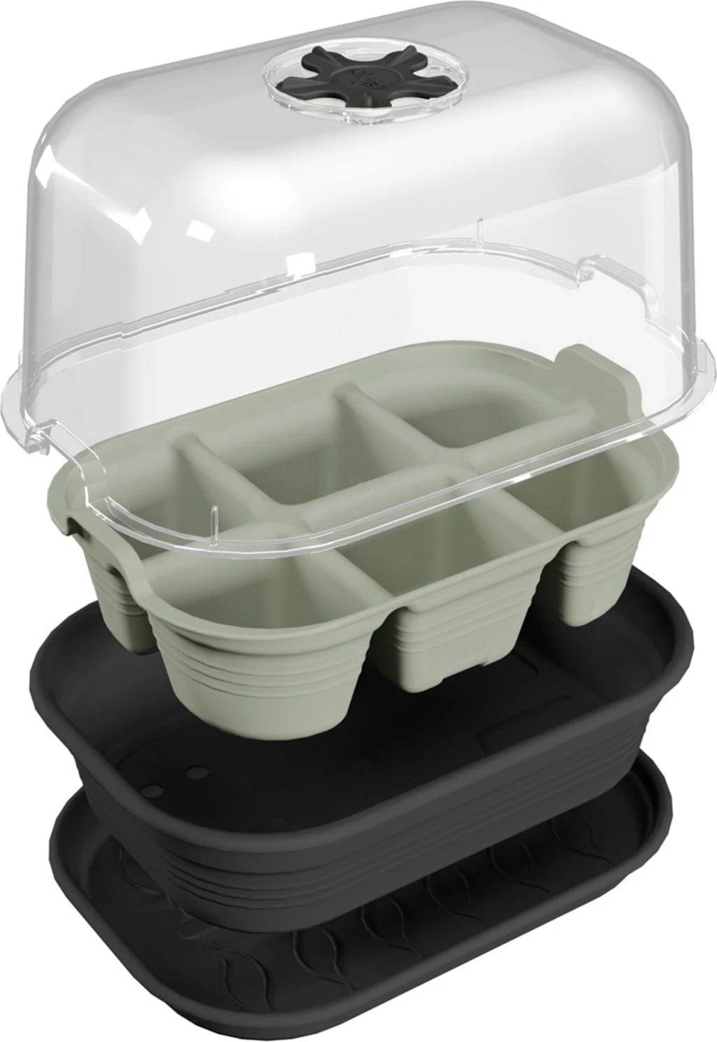 Elho Green Basics Anzucht-Set - Schwarz 14 Elho Green Basics Anzucht-Set - Schwarz – Bild 12