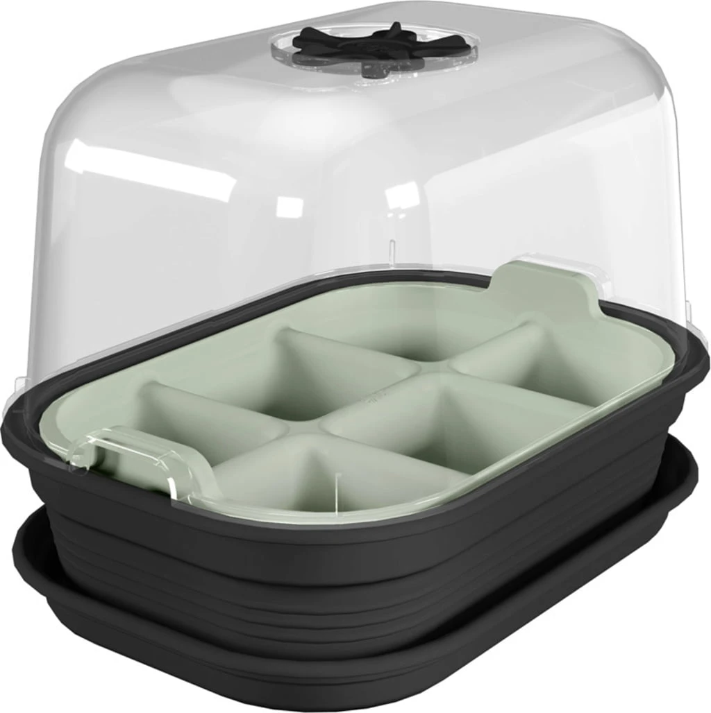 Elho Green Basics Anzucht-Set - Schwarz 3 Elho Green Basics Anzucht-Set - Schwarz