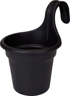 Elho Green Basics Easy Hängetopf, Lebhaft Schwarz -Pflanzensamen Rabatt elho green basics easy haengetopf levande svart 1671600 de