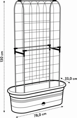 Elho Green Basics Veggie Wall 80 Cm -Pflanzensamen Rabatt elho green basics veggie wall 80 cm 1 k 1269176 de