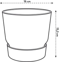 Elho Greenville Topf Rund 16 Cm, Laubgrün -Pflanzensamen Rabatt elho greenville topf rund 16 cm 1676254 de