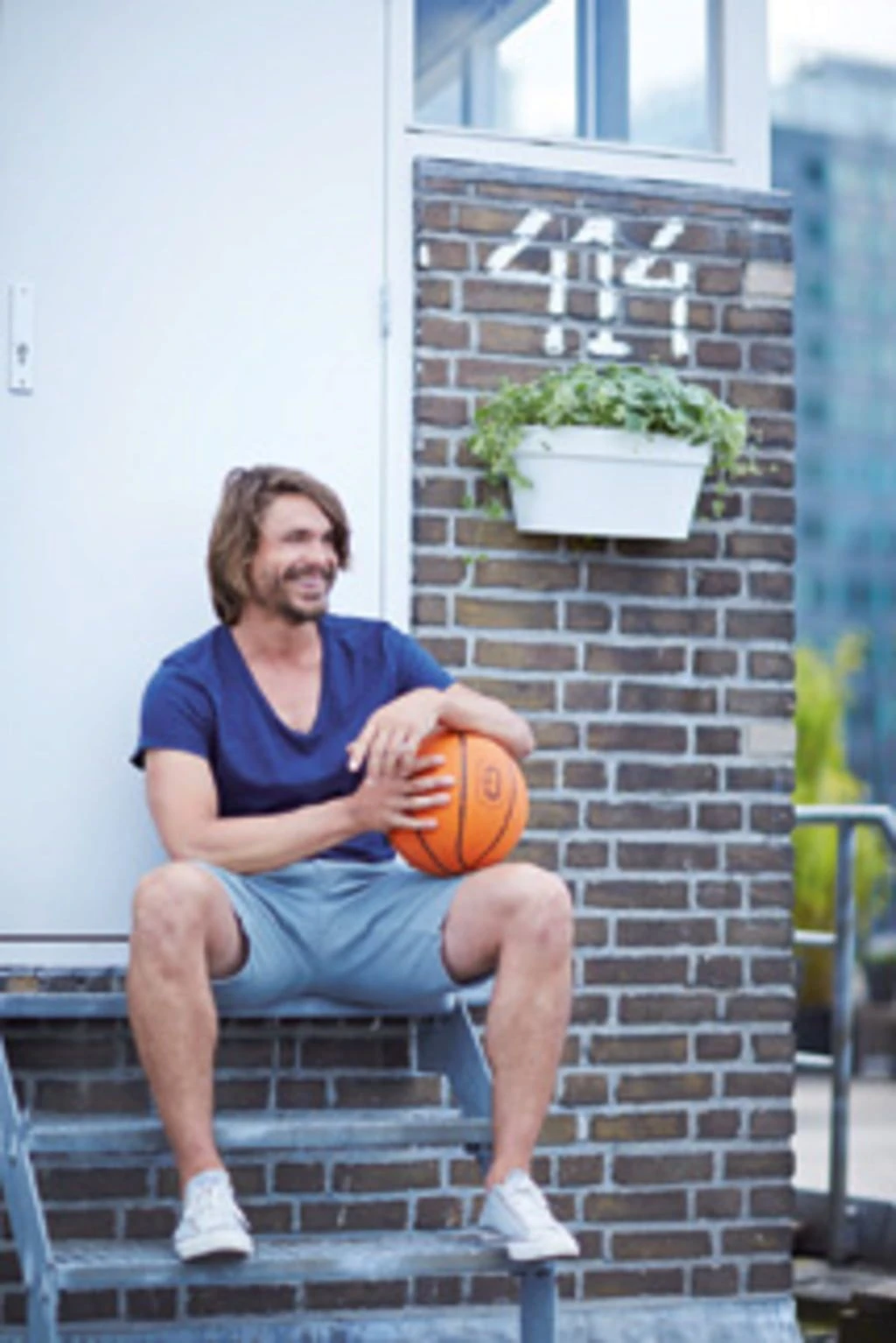 Elho Loft Urban Wandampel 40, Weiss 6 Elho Loft Urban Wandampel 40, Weiss – Bild 4