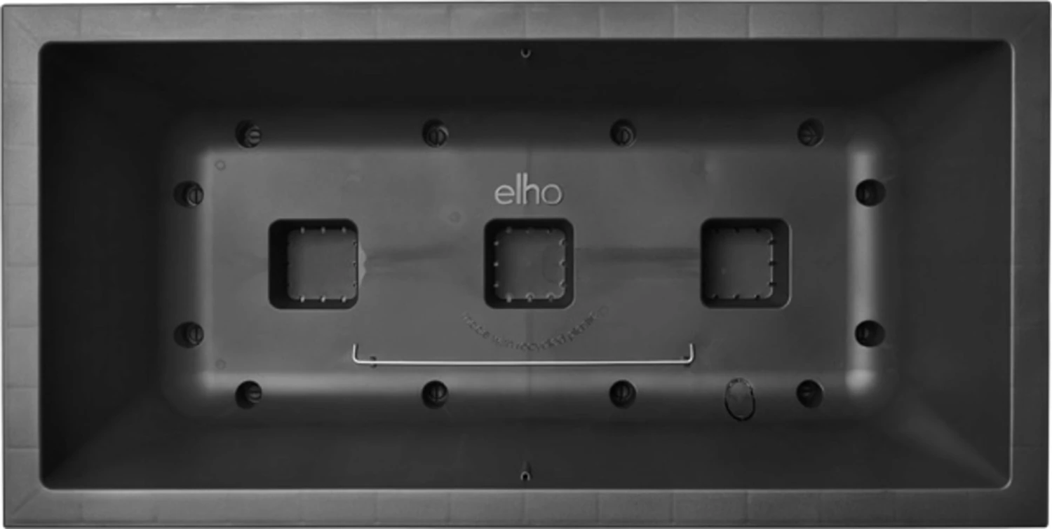 Elho Pflanzkasten Vivo Next Lang - 80 Cm, Living Schwarz 3 Elho Pflanzkasten Vivo Next Lang - 80 Cm, Living Schwarz