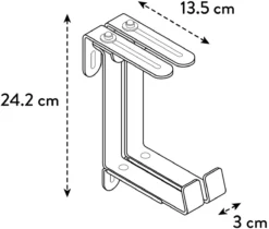 Elho Universal Balkonkasten-Halter Metall -Pflanzensamen Rabatt elho universal balkonkasten halter metall 1688214 de