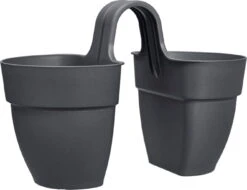 Elho Vibia Campana Flower Twin 21 Cm, Anthrazit 11 Elho Vibia Campana Flower Twin 21 Cm, Anthrazit -Pflanzensamen Rabatt elho vibia campana flower twin 21 cm antracit 1676775 de