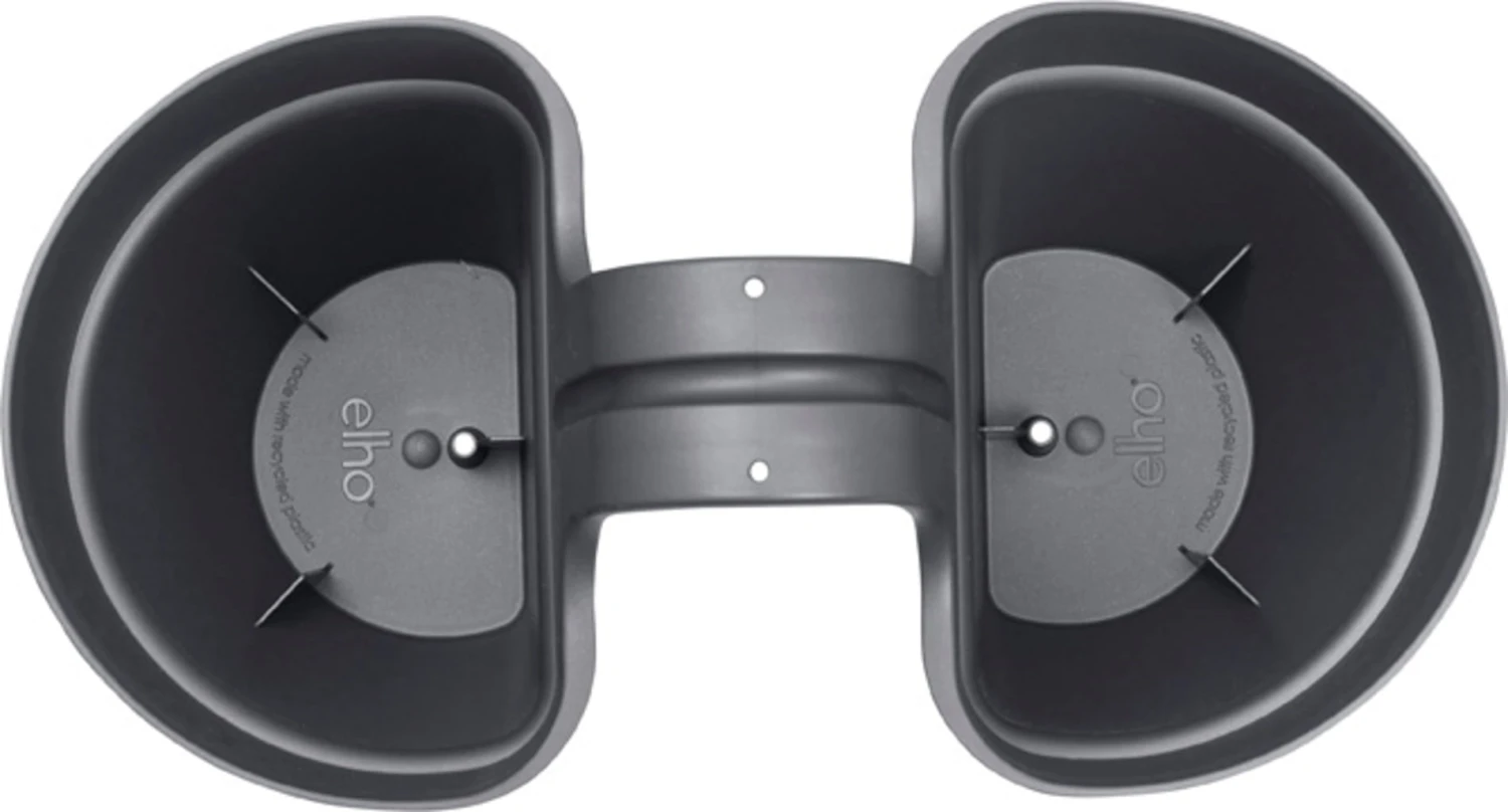 Elho Vibia Campana Flower Twin 21 Cm, Anthrazit 7 Elho Vibia Campana Flower Twin 21 Cm, Anthrazit – Bild 5