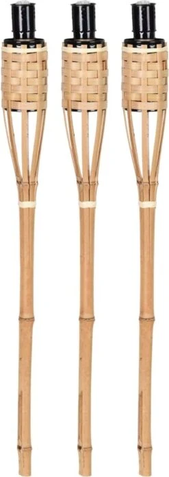 ESSCHERT DESIGN Fackel Bambus 3er Set