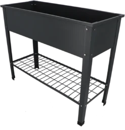 ESSCHERT DESIGN Hochbeet Metall Anthrazit, L -Pflanzensamen Rabatt esschert design hochbeet metall anthrazit 1642103 de