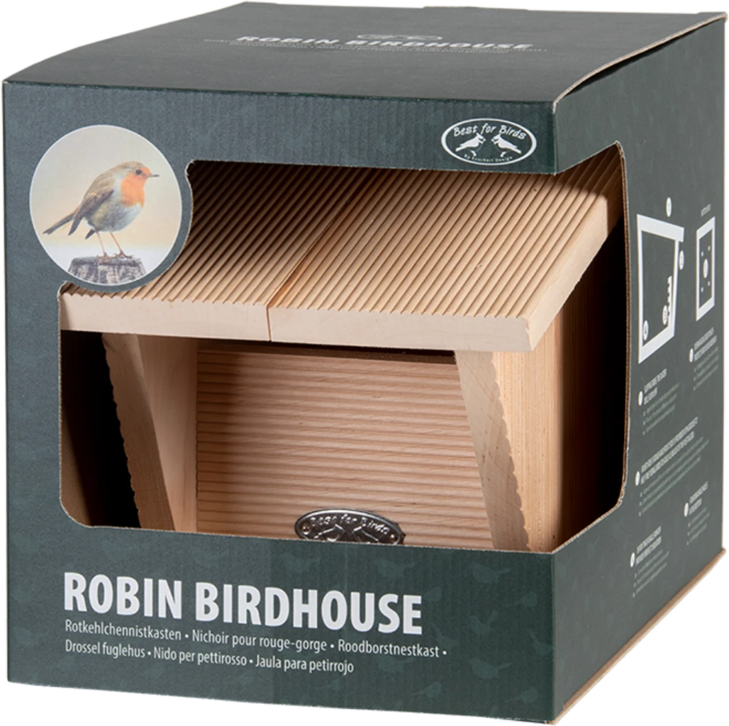 ESSCHERT DESIGN Nistkasten "Rotkehlchen" 6 ESSCHERT DESIGN Nistkasten "Rotkehlchen" – Bild 4