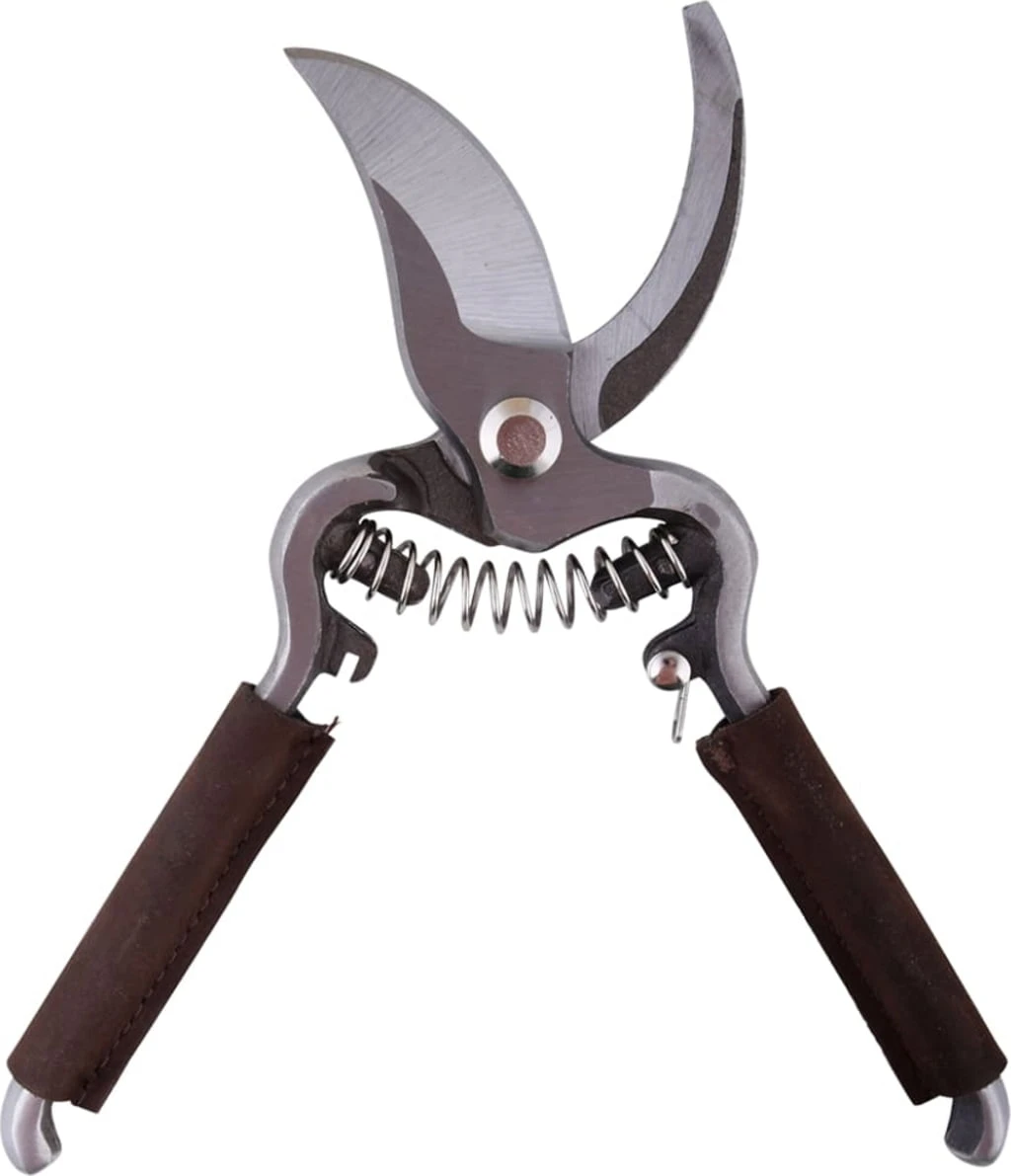 ESSCHERT DESIGN Obst- & Blumenschere Mit Ledergriff 3 ESSCHERT DESIGN Obst- & Blumenschere Mit Ledergriff