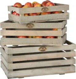 ESSCHERT DESIGN Apfelkiste I Obstkisten 3er Set 5 ESSCHERT DESIGN Apfelkiste I Obstkisten 3er Set -Pflanzensamen Rabatt esschert design obstkisten 3er set 560726 de