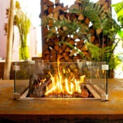 Gaskamin "Brann" Sockel, 55 X 55 X 120 Cm -Pflanzensamen Rabatt forno gaskamin brann sockel 1679413 de