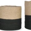 3er Set Jute Töpfe -Pflanzensamen Rabatt garden trading 3er set jute toepfe 1 set 1669838 de