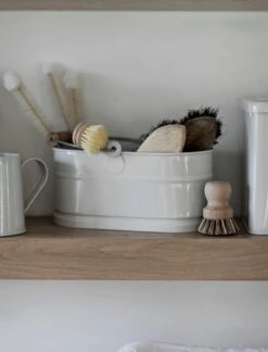 Aufbewahrungs Box Mit Holzgriff