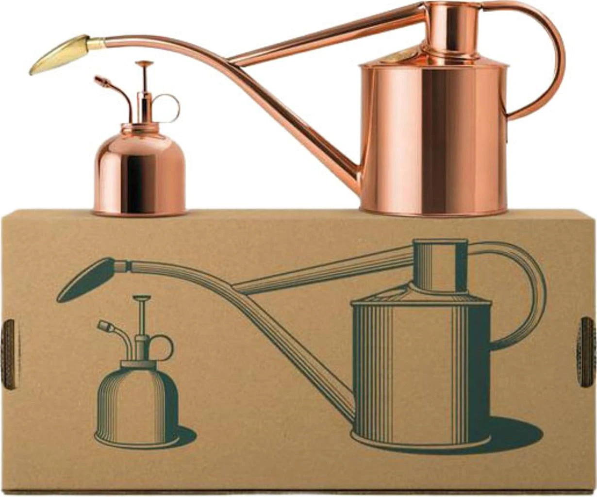 Kupfer Gießkanne & Sprüher Set "Classic", Kupfer 5 Kupfer Gießkanne & Sprüher Set "Classic", Kupfer – Bild 3