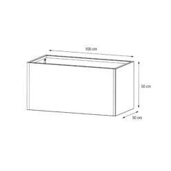 Pflanzkasten 50x100x50, Anthrazit 14 Pflanzkasten 50x100x50, Anthrazit -Pflanzensamen Rabatt herstera hochbeet 50x100x50 1291678 de
