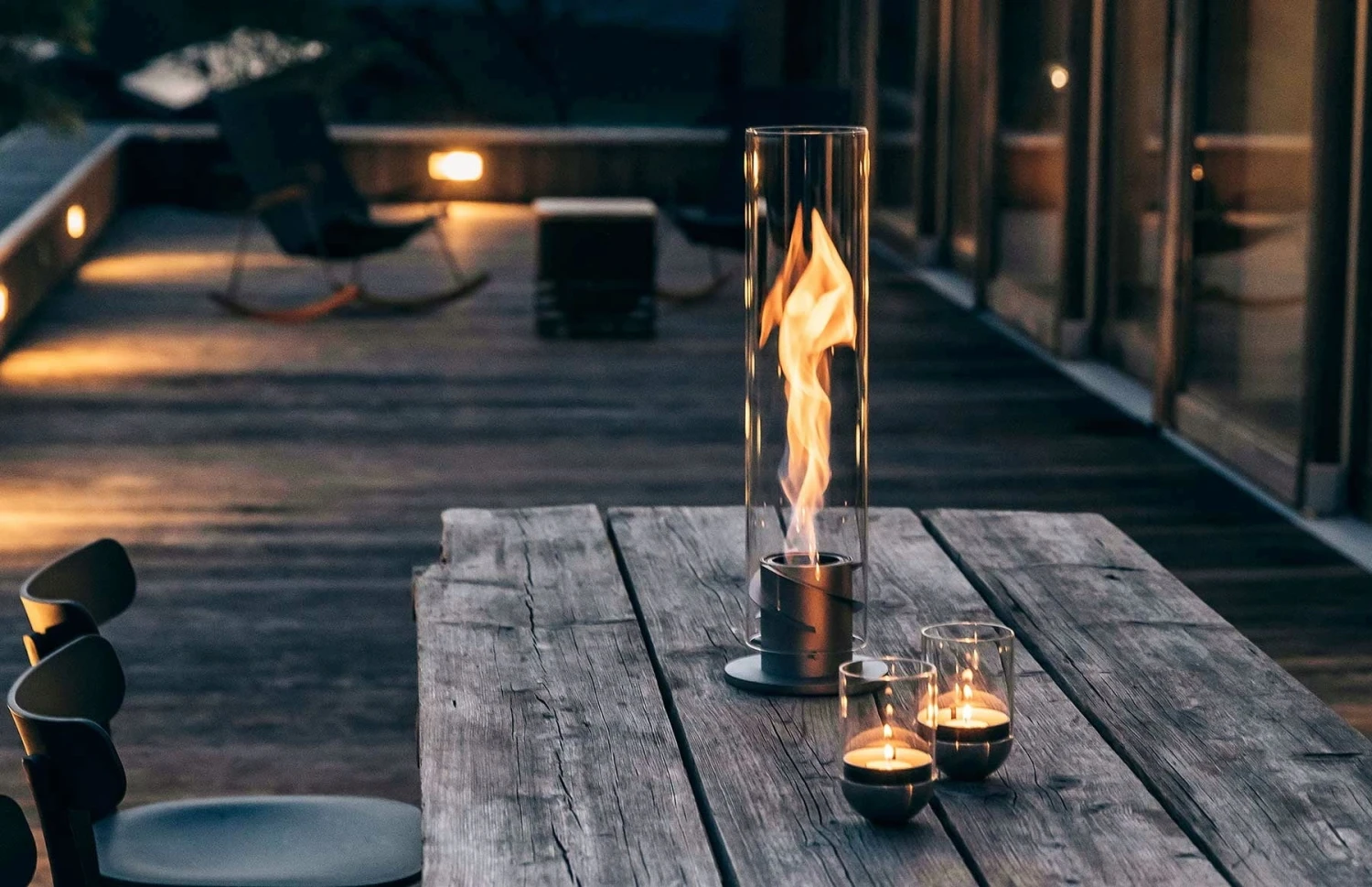 SPIN 120 Tischfeuer Grau, Höfats SPIN 120 Grau 5 SPIN 120 Tischfeuer Grau, Höfats SPIN 120 Grau – Bild 3