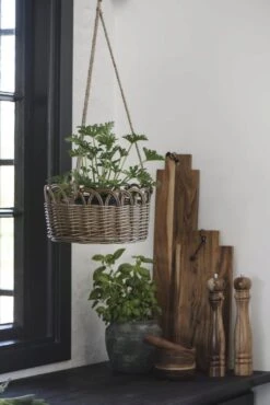 Hängekorb Mit Juteschnur -Pflanzensamen Rabatt ib laursen haengekorb mit juteschnur 1681829 de