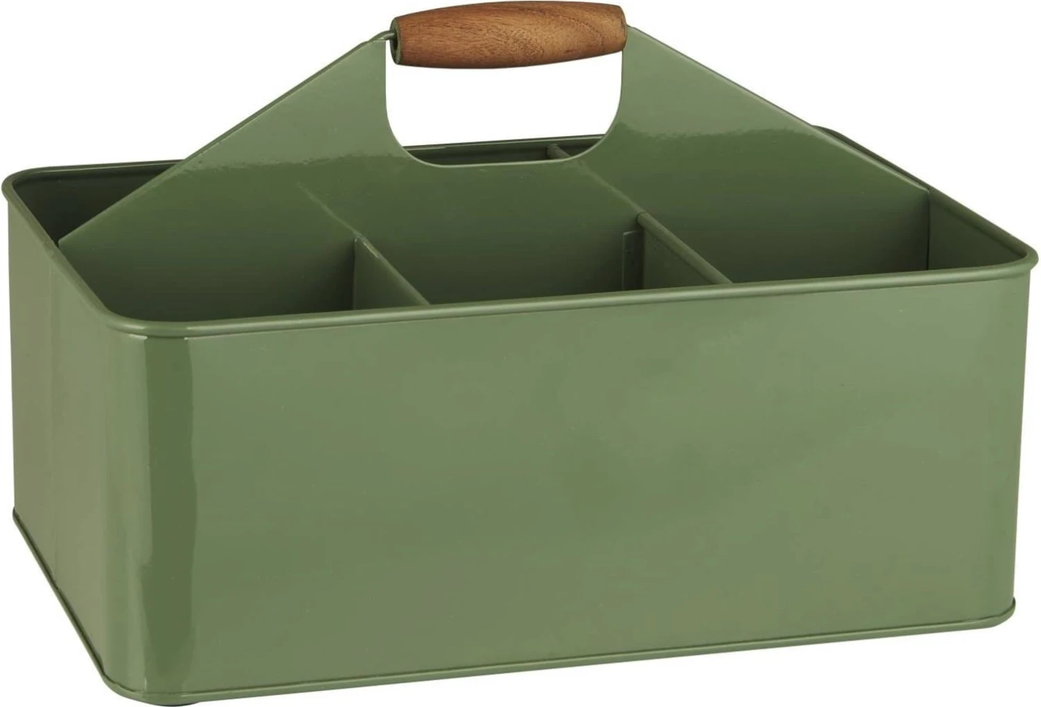 Metall-Kiste 6 Fächer, Grün 5 Metall-Kiste 6 Fächer, Grün – Bild 3