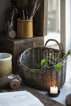 Wandkorb Oval -Pflanzensamen Rabatt ib laursen wandkorb oval 1682177 de